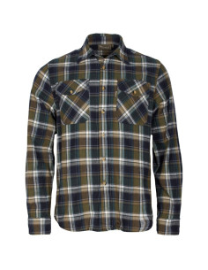 Pinewood Härjedalen Skjorta Green Navy