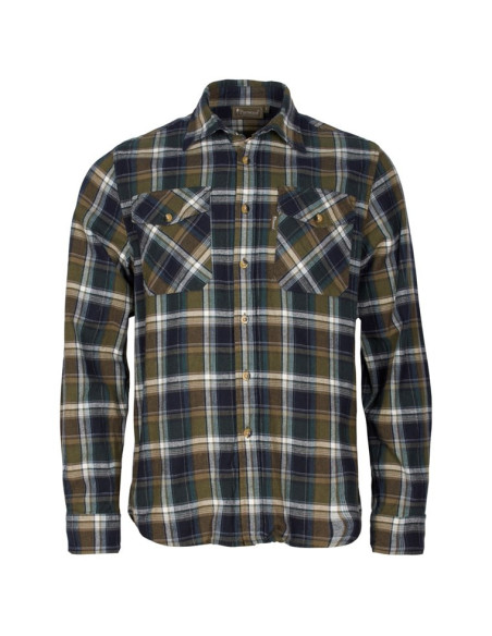 Pinewood Härjedalen Skjorta Green Navy