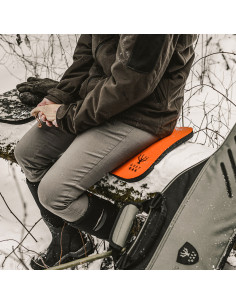 Grey Oak Sittunderlag - Orange 2