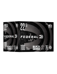 Federal Black Pack 22LR 36 grain 1100-pack