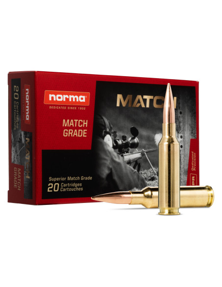 Norma Golden Target Match 6,5 Creedmoor 9,27gr 20-pack
