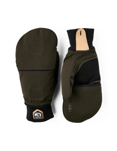 Hestra Windbreaker Pull Over Mitt Dark Forest