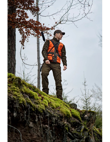 Härkila Wildboar Pro Blaze Väst Orange blaze Brown