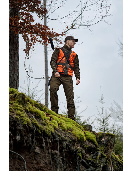 Härkila Wildboar Pro Blaze Väst Orange blaze Brown