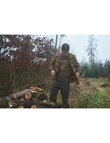 Härkila Aivak LS Skjorta - Buckthorn brown