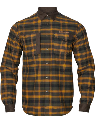 Härkila Aivak LS Skjorta - Buckthorn brown