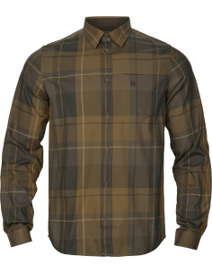 Härkila Akse LS Shirt Willow Green Check 2