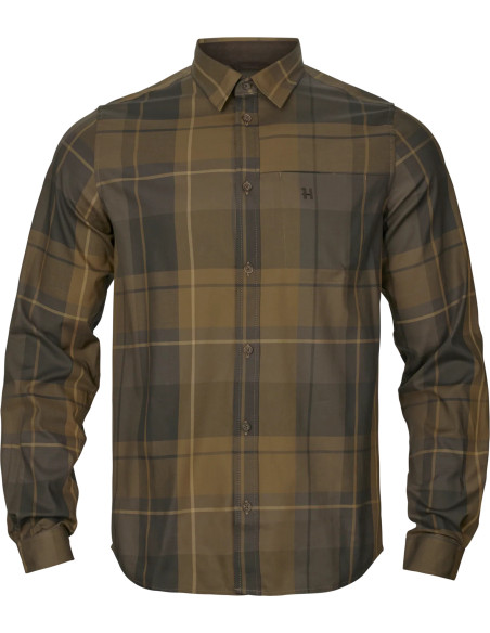 Härkila Akse LS Shirt Willow Green Check