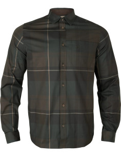Härkila Akse LS Shirt Shadow Brown Check