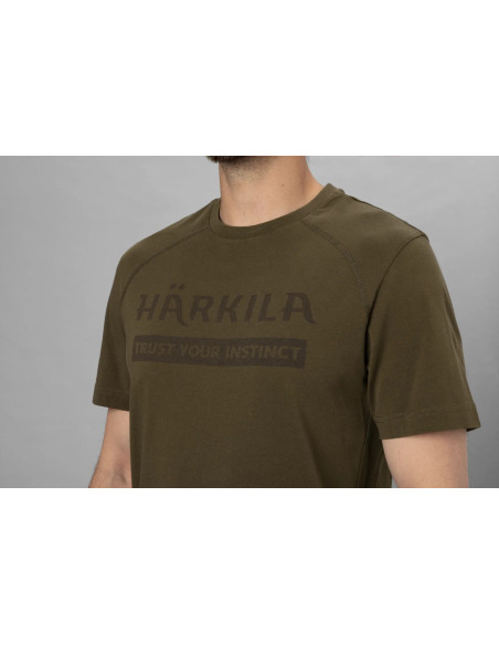 Härkila Logo T-shirt Willow Green