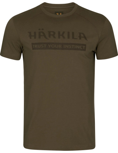 Härkila Logo T-shirt Willow Green