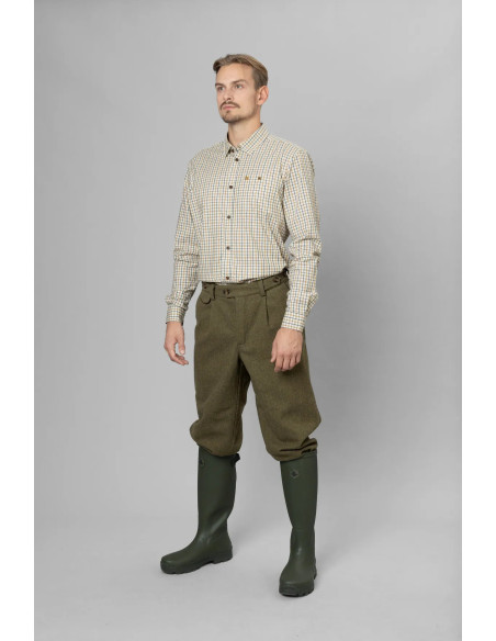 Seeland Oxford Skytteskjorta Classic blue brown check