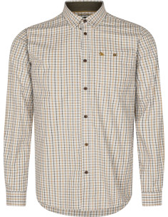 Seeland Oxford Skytteskjorta Classic blue brown check