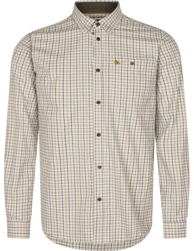 Seeland Oxford Skytteskjorta Classic blue brown check