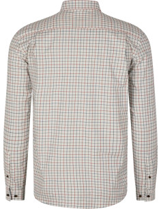 Seeland Skye Flannelskjorta Grape Leaf Terracotta Check 2