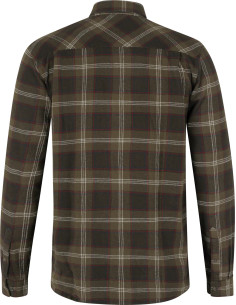 Seeland Glen Flanellskjorta Pine green check 2