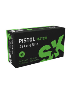 SK Pistol Match 22LR 40gr 50-pack