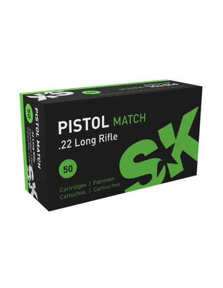 SK Pistol Match 22LR 40gr 50-pack