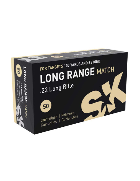 SK Long Range Match 22LR 40gr 50-pack