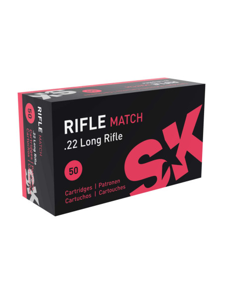 SK Rifle Match 22LR 40gr 50-pack