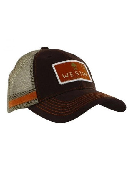 Westin Hillbilly Trucker Cap Grizzly Brown
