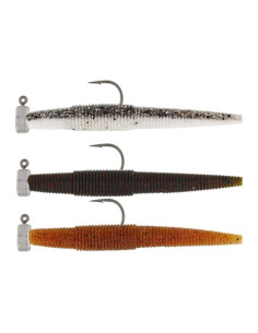 Westin Ned Worm RNR 7cm 2 2,5g Clear Water Mix 3-pack