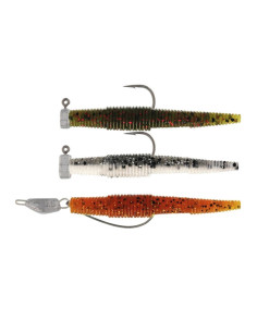 Westin Ned Worm Slim RNR 5,5cm 1g 2g 3,5g Clear Water Mix 3-pack