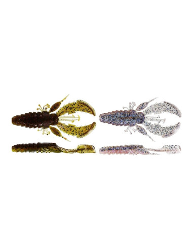 Westin Chebu Rig Crecraw RNR 6,5cm 3 7g Dark Water Mix 2-pack