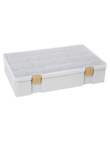 Westin W3 Tackle Box 36x22,5x8cm Grey Clear