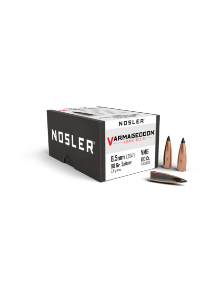 Nosler Kula Varmageddon 6,5mm 5,8g 90gr 100-pack
