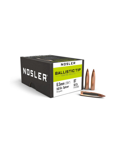 Nosler Kula Ballistic Tip Hunt 6,5mm 9,0g 140gr 50-pack