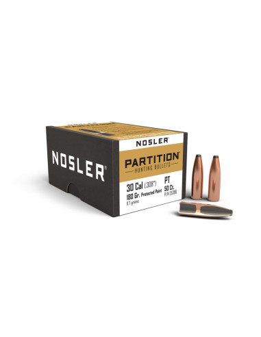 Nosler Kula Partition Cal 30 11,7g 180gr 50-pack