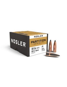 Nosler Kula Partition Cal 30 10,7g 165gr 50-pack 2