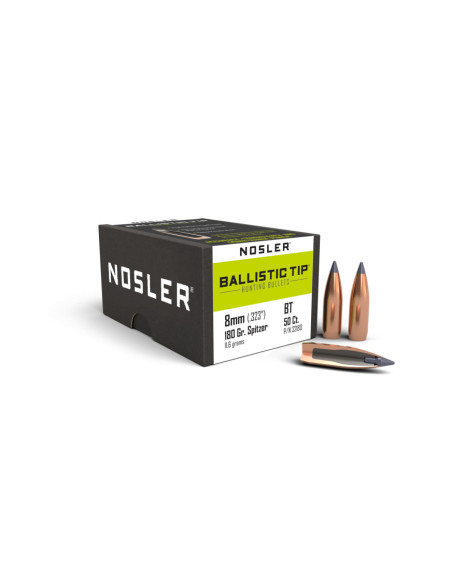 Nosler Kula Ballistic Tip Cal 8mm 11,7 180gr 50-pack