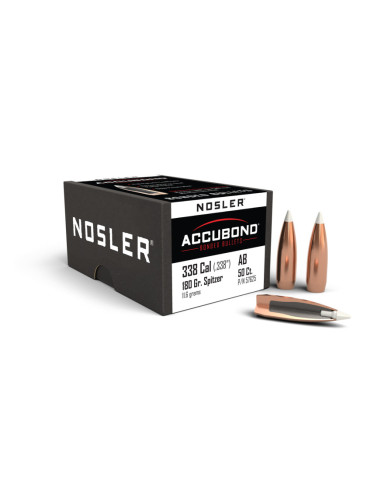 Nosler Kula Accubond Cal 338 11,7gr 180gr 50-pack