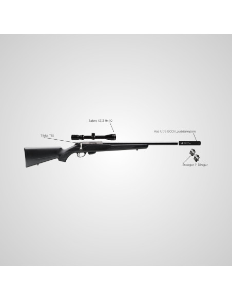 Tikka T1X 22LR Vapenpaket