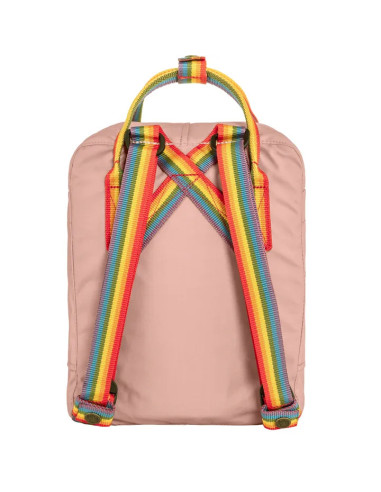 Fjällräven Kånken Mini - Chalk Rose Rainbow Pattern