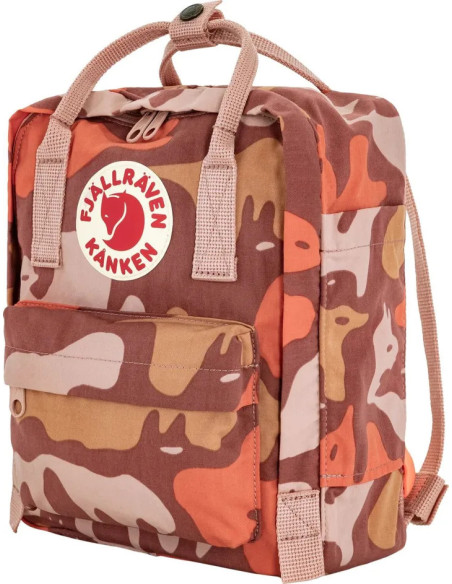 Fjällräven Kånken Mini Graphics - Chalkrose Hidden Animals