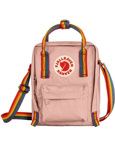 Fjällräven Kånken Rainbow Sling - Chalk Rose Rainbow