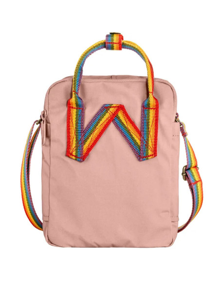 Fjällräven Kånken Rainbow Sling - Chalk Rose Rainbow