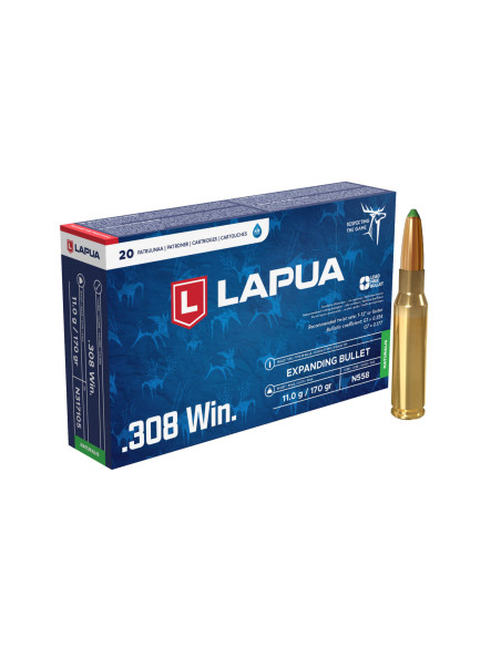 Lapua Naturalis 308W 11,0gr