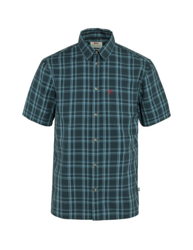 Fjällräven Övik Lite Shirt SS M - Dark Navy Dawn Blue