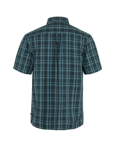 Fjällräven Övik Lite Shirt SS M - Dark Navy Dawn Blue
