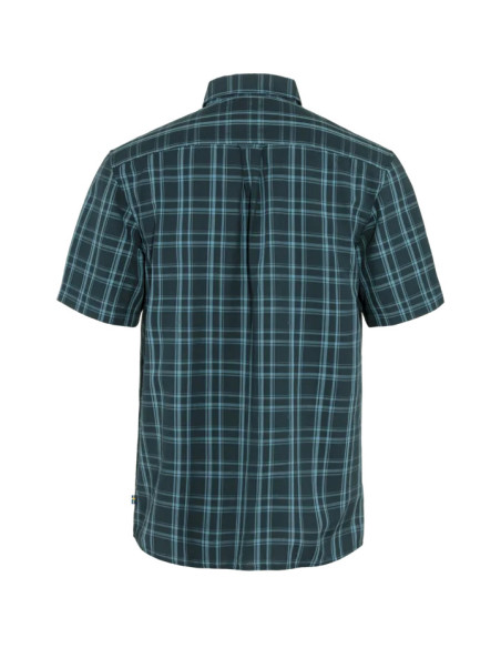 Fjällräven Övik Lite Shirt SS M - Dark Navy Dawn Blue