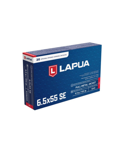 Lapua FMJ 6,5x55 6,5gr 20-pack