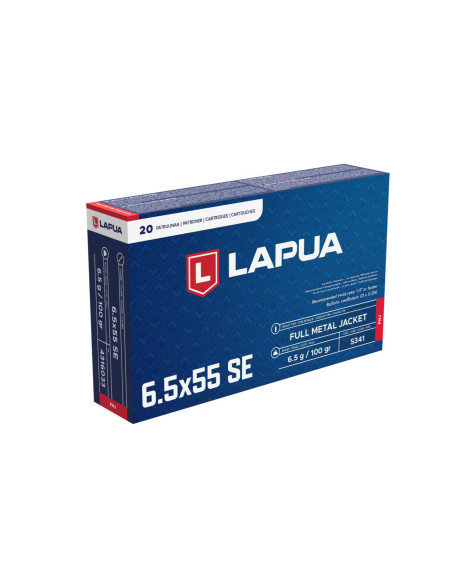 Lapua FMJ 6,5x55 6,5gr 20-pack