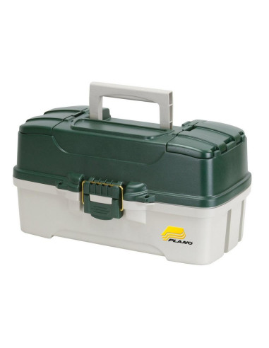 Plano Three Tray Tacklebox Green