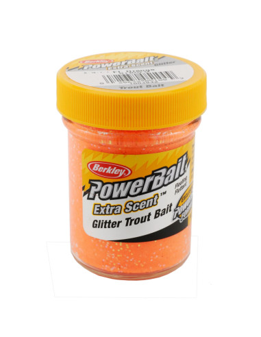 Berkley Powerbait Cheese Fluo Orange Glitter