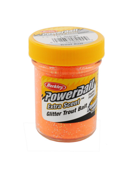 Berkley Powerbait Cheese Fluo Orange Glitter