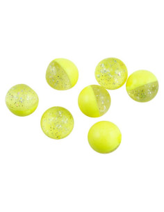 Berkley Power Eggs Floating Clear Silver Fluo Yellow